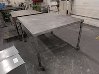 2x metalen werkbank - afbeelding 3 van  6