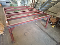 2x metalen werktafel - afbeelding 2 van  3