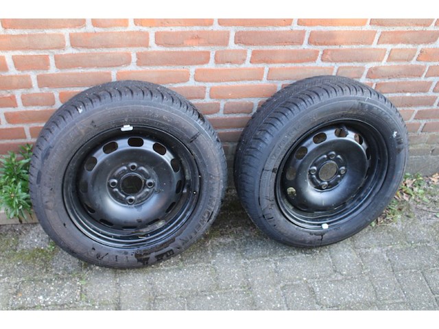 2x michelin 14 inch autoband met velg - afbeelding 4 van  11