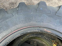 2x michelin agribib 14.9 r24 band, wiel en velg - afbeelding 3 van  12