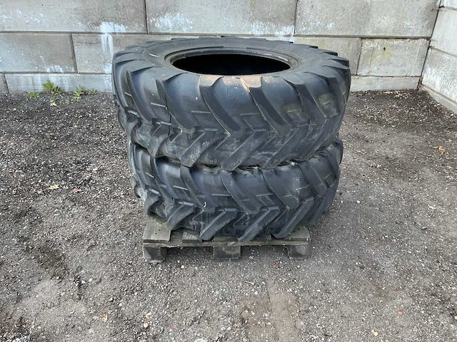 2x michelin agribib 14.9 r24 band, wiel en velg - afbeelding 7 van  12
