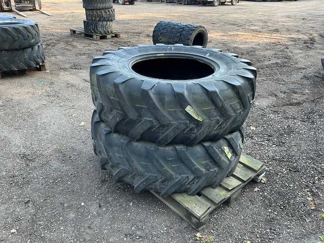 2x michelin agribib 14.9 r24 band, wiel en velg - afbeelding 10 van  12