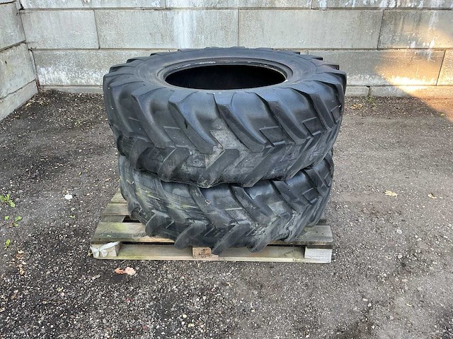 2x michelin agribib 14.9 r24 band, wiel en velg - afbeelding 5 van  12