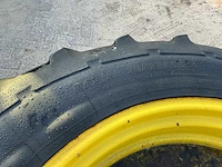 2x michelin agribib 380/80 r38 tractorwielen – 8-gaats – john deere velgen - afbeelding 8 van  10
