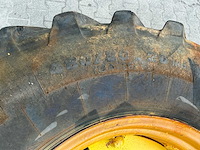 2x michelin power cl 480/80-26 banden op 26" dw16l stalen verstelvelgen – 12/420 – ø370 mm - afbeelding 5 van  5