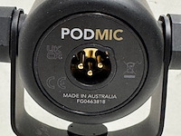 2x microfoon rode, podmic - afbeelding 4 van  5