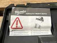 2x milwaukee accugereedschap, accu's en lader in koffer - afbeelding 9 van  9