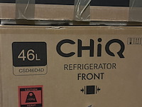 2x mini koelkast, minibar 46 liter chiq, csd46d4d - afbeelding 2 van  4