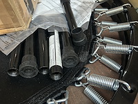 2x mini trampoline physionics, mtrpl03, blauw - afbeelding 3 van  5