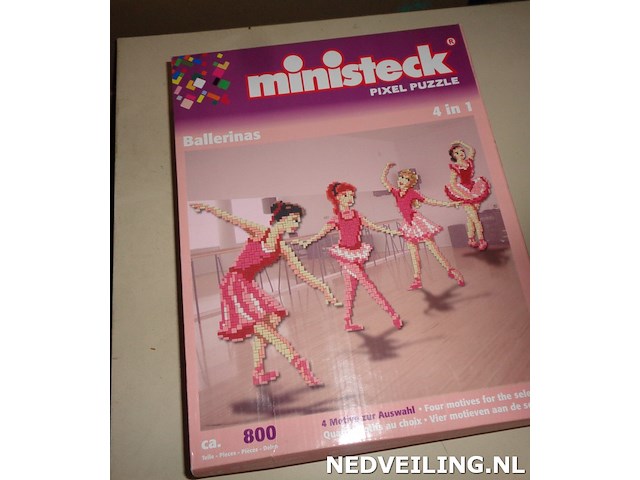 2x ministeck pixel puzzle - afbeelding 3 van  3