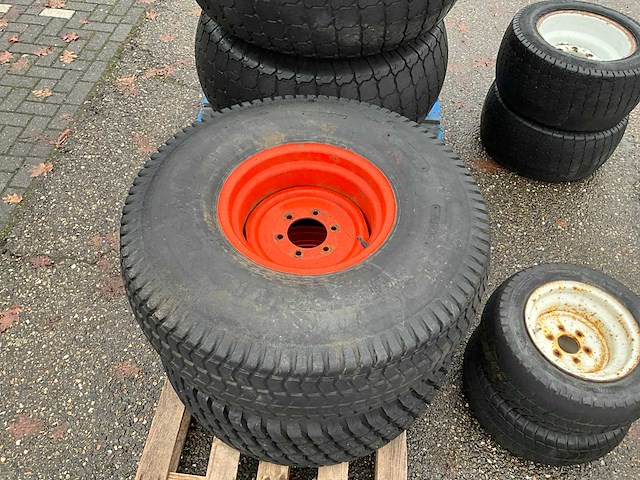 2x minitractor gazonbanden set - afbeelding 2 van  12