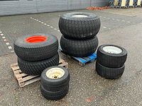 2x minitractor gazonbanden set - afbeelding 1 van  12