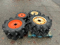 2x minitractor wielen set - afbeelding 3 van  7