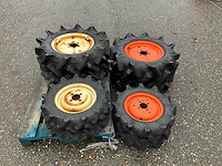 2x minitractor wielen set - afbeelding 5 van  7