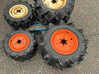 2x minitractor wielen set - afbeelding 6 van  7