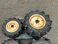 2x minitractor wielen set - afbeelding 7 van  7