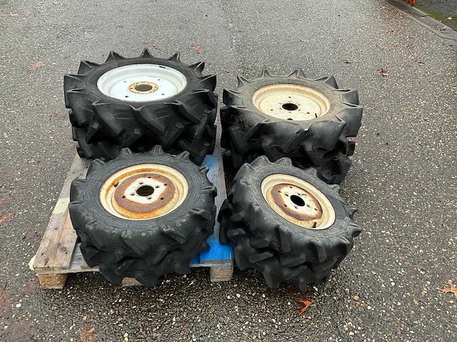 2x minitractor wielen set - afbeelding 5 van  7