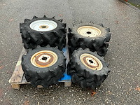 2x minitractor wielen set - afbeelding 5 van  7