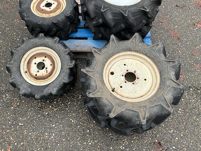 2x minitractor wielen set - afbeelding 6 van  7