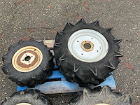 2x minitractor wielen set - afbeelding 7 van  7
