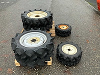 2x minitractor wielen set - afbeelding 5 van  7