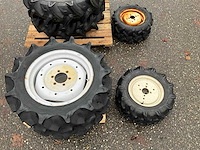 2x minitractor wielen set - afbeelding 6 van  7