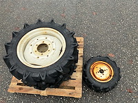 2x minitractor wielen set - afbeelding 7 van  7