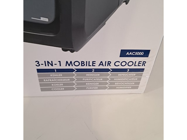 2x mobiele airco, bestron, aac5000 - afbeelding 3 van  6