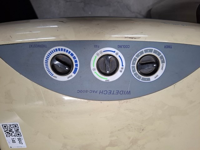 2x mobiele airco widetech, pac-800c - afbeelding 3 van  3