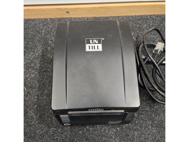 2x mobiele betaalterminal met bonprinter, pax en citizen - afbeelding 4 van  14