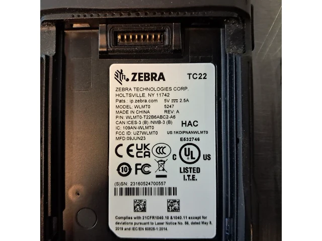 2x mobiele computer, zebra, tc22 & tc210k - afbeelding 11 van  13