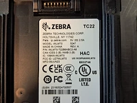 2x mobiele computer, zebra, tc22 & tc210k - afbeelding 11 van  13