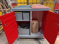 2x modulaire schoonmaakwagen - afbeelding 3 van  7