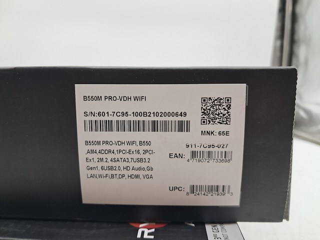 2x moederbord, msi, b550 pro-vdh amd - afbeelding 8 van  8