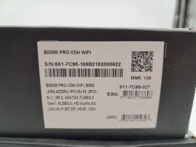 2x moederbord, msi, b550 pro-vdh amd - afbeelding 2 van  10