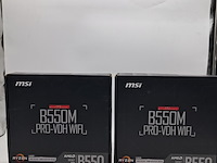 2x moederbord, msi, b550 pro-vdh amd - afbeelding 1 van  10