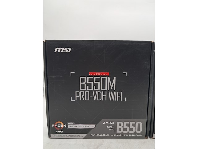 2x moederbord, msi, b550 pro-vdh amd - afbeelding 3 van  10