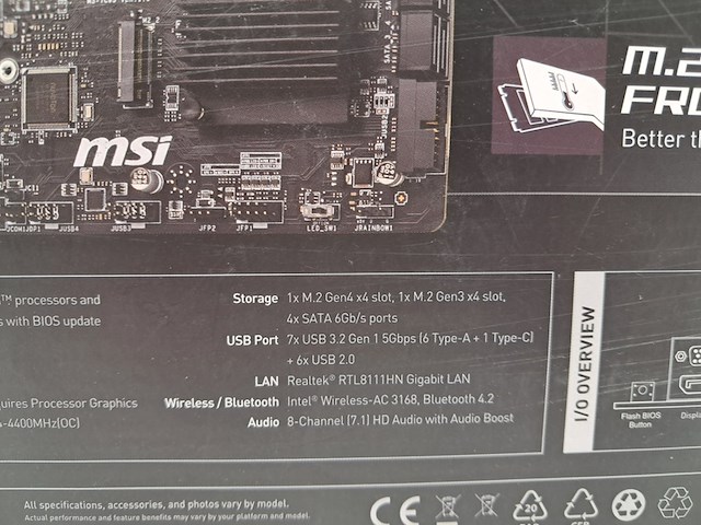 2x moederbord, msi, b550 pro-vdh amd - afbeelding 8 van  10