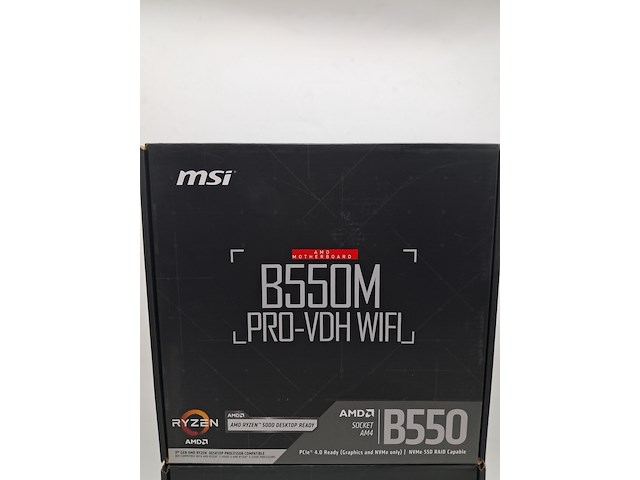 2x moederbord, msi, b550 pro-vdh amd - afbeelding 3 van  10