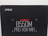 2x moederbord, msi, b550 pro-vdh amd - afbeelding 3 van  10