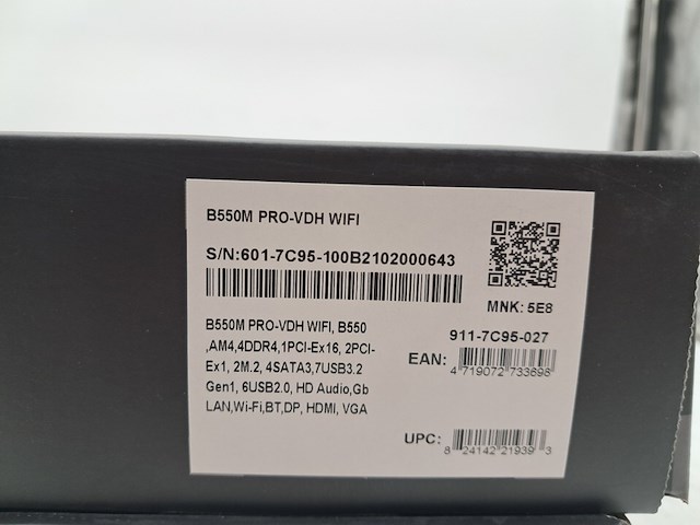 2x moederbord, msi, b550 pro-vdh amd - afbeelding 10 van  10