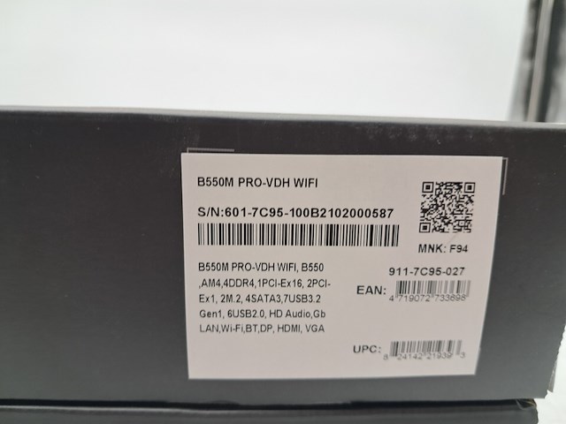2x moederbord, msi, b550 pro-vdh amd - afbeelding 10 van  10