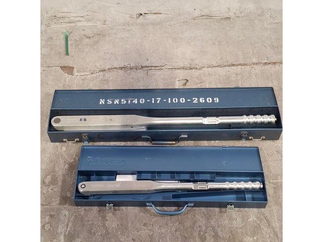 2x momentsleutel, gedore, dremometer - afbeelding 1 van  7