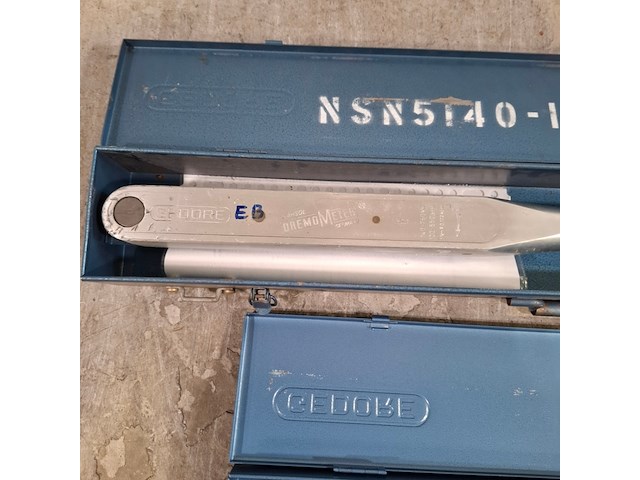 2x momentsleutel, gedore, dremometer - afbeelding 5 van  7
