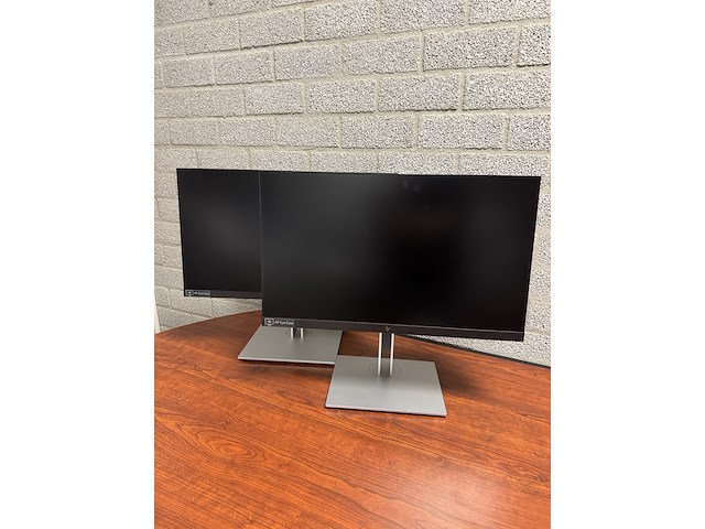 2x monitor – 24” full hd ips, hp, e24 g4, zwart , 2020-2021 - afbeelding 1 van  9