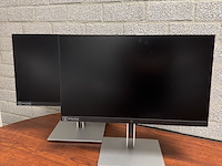 2x monitor – 24” full hd ips, hp, e24 g4, zwart , 2020-2021 - afbeelding 2 van  9