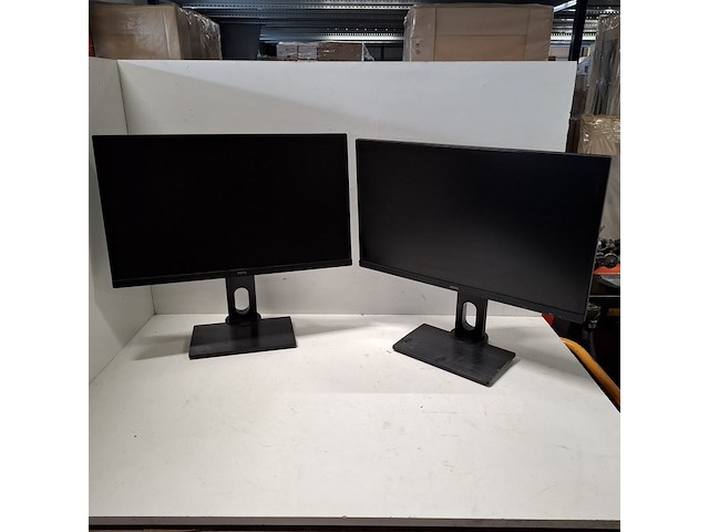 2x monitor benq, bl2706-t, 2018 - afbeelding 1 van  7
