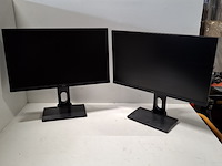 2x monitor benq, bl2706-t, 2018 - afbeelding 1 van  7