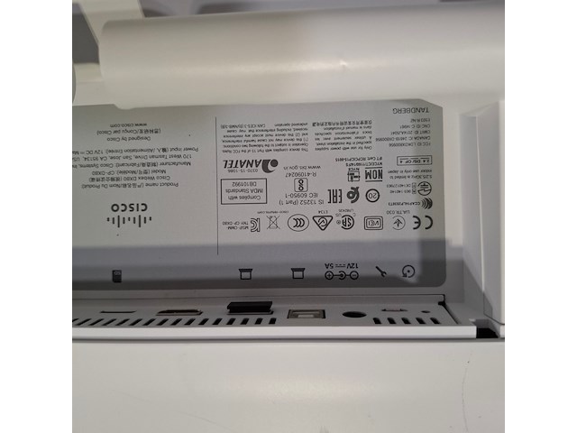 2x monitor, cisco, cp-dx80 - afbeelding 4 van  7