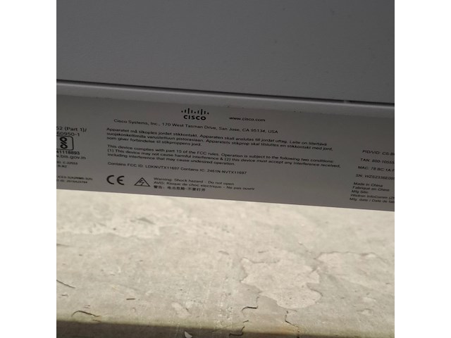2x monitor, cisco, cs board55s - afbeelding 5 van  9